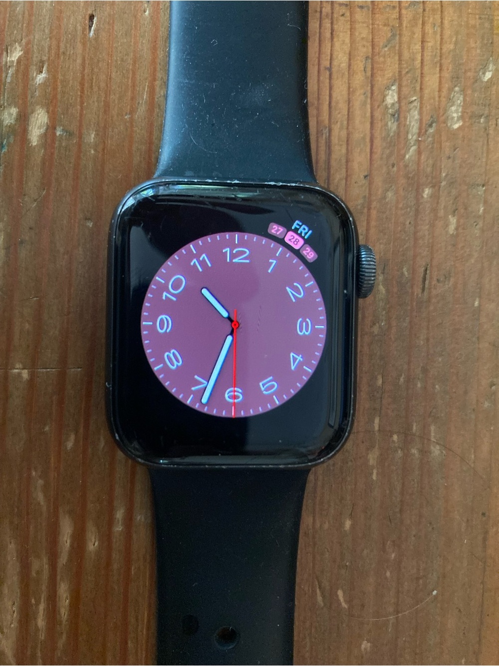Apple Watch SE - Black Case with Black Sport Band
